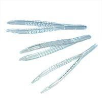 FRANK® Einmalpinzette aus Kunststoff steril 12,5 cm