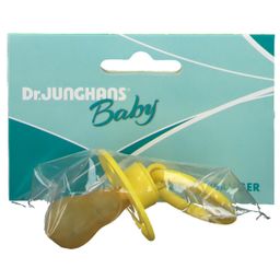 Dr. Junghans® Beruhigungssauger kirschform Latex ab 6 Monaten gelb