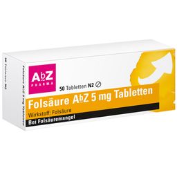 Folsäure AbZ 5 mg