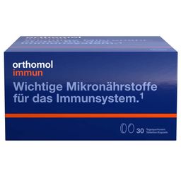 Orthomol Immun - Mikronährstoffe zur Unterstützung des Immunsystems - mit Vitamin C, Vitamin D und Zink - Tabletten/Kapseln