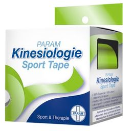 PARAM Kinesiologie Sport Tape 5 cm x 5 m grün