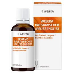 Weleda Balsamischer Melissengeist - hilft bei Kreislaufproblemen, Übelkeit, Erbrechen, Bauchschmerzen & Zahnschmerzen