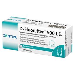 D-Fluoretten® 500 I.E.
