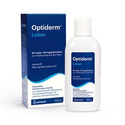 Optiderm Lotion bei Juckreiz und trockener Haut