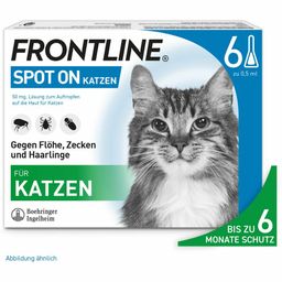 FRONTLINE® SPOT ON Katze gegen Zecken und Flöhe