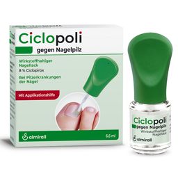 Ciclopoli gegen Nagelpilz Nagellack mit Applikationshilfe