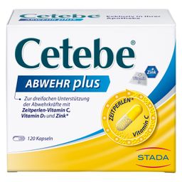 Cetebe® ABWEHR plus mit Vitamin C, Vitamin D3 und Zink
