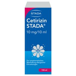 Cetirizin STADA® Saft 10mg/10ml Lösung zum Einnehmen bei Allergien