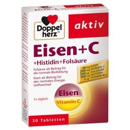 Doppelherz® aktiv Eisen + C + Histidin + Folsäure