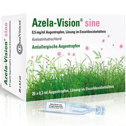 Azela-Vision® sine 0,5 mg/ml Augentropfen