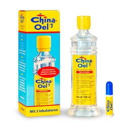 China-Oel® mit 3 Inhalatoren