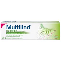 Multilind® Heilsalbe bei wunder und entzündeter Haut mit Zinkoxid und Nystatin