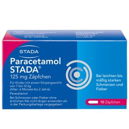 Paracetamol STADA® 125 mg Zäpfchen