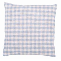 Baby Kirschkernkissen ca. 10 x 10 cm hellblau kariert