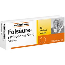 Folsäure-ratiopharm® 5 mg