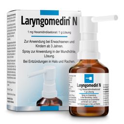 Laryngomedin® N Spray bei Entzündungen im Mund- und Rachenraum