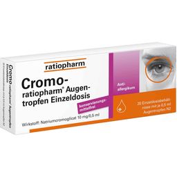 Cromo-ratiopharm® Augentropfen Einzeldosis
