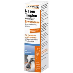NasenTropfen-ratiopharm® Erwachsene konservierungsmittelfrei