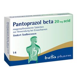 Pantoprazol beta 20 mg acid