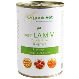 OrganicVet HUND SENSITIVE Lamm, Hirse mit Kürbis