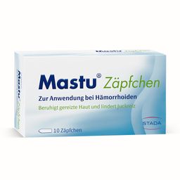 MASTU® Hämorrhoidenzäpfchen gegen Jucken und Brennen