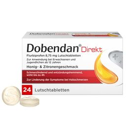 Dobendan® Direkt Lutschtabletten gegen Halsschmerzen