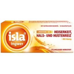 isla ingwer Halspastillen bei Halskratzen und Reizhusten