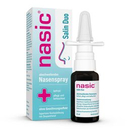 nasic® Salin Duo Nasenspray - Jetzt 15% mit dem Code nasic15 sparen*