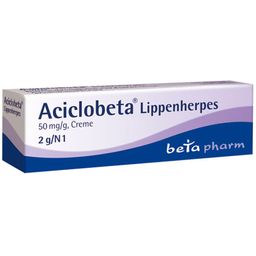 Aciclobeta® Lippenherpes Creme