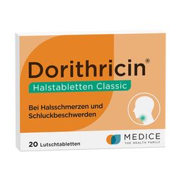 Dorithricin Classic Lutschtabletten bei Halsschmerzen