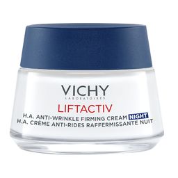 Vichy Liftactiv Hyaluron Anti-Falten & Straffheit Creme Nachtcreme: Straffende Anti-Aging-Nachtcreme mit Hyaluronsäure + Vichy Liftactiv Nacht Mini GRATIS