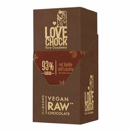 LOVECHOCK Vanille & Lucuma 93% Kakao