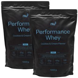 nu3 Performance Whey, Cookies-Cream - Proteinpulver