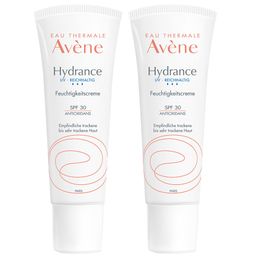 Avène Hydrance UV reichhaltige Feuchtigkeitscreme  LSF 30 Doppelpack