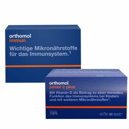 Orthomol Immun Trinkfläschchen/Tabletten + Orthomol junior C plus