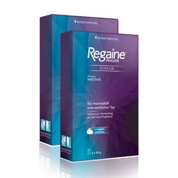 Regaine Frauen Schaum mit Minoxidil bei erblich bedingtem Haarausfall