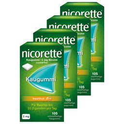 nicorette® Kaugummi freshfruit 2 mg