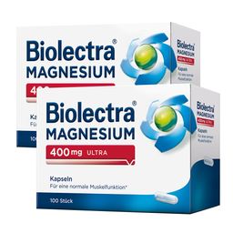 Biolectra® Magnesium 400mg ultra Kapseln - Jetzt 10% mit dem Code 10hermes sparen*