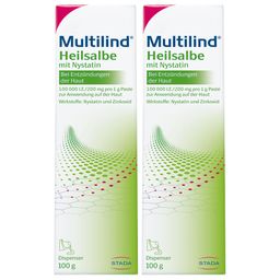 Multilind® Heilsalbe mit Nystatin im Spender