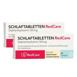 Redcare Schlaftabletten Diphenhydramin Doppelpack