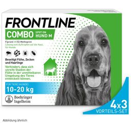 FRONTLINE COMBO® Spot on gegen Flöhe und Zecken Hund M 10-20kg