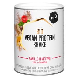 nu3 Bio Vegan Protein Shake, Vanille-Himbeere