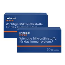 Orthomol Immun - Mikronährstoffe zur Unterstützung des Immunsystems - mit Vitamin C, Vitamin D und Zink - Tabletten/Kapseln