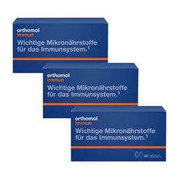 Orthomol Immun - Mikronährstoffe zur Unterstützung des Immunsystems - mit Vitamin C, Vitamin D und Zink - Tabletten/Kapseln