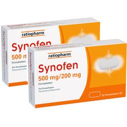 Synofen - mit Ibuprofen und Paracetamol - Jetzt 20% mit dem Code synofen20 sparen*