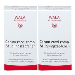 WALA® Carum Carvi comp. Säuglingszäpfchen