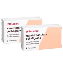 Redcare Naratriptan Juta bei Migräne 2,5mg