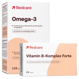 Redcare Omega-3 + Vitamin B-Komplex Forte