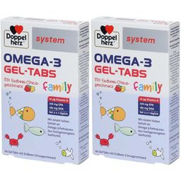 Doppelherz® system OMEGA-3 GEL-TABS family