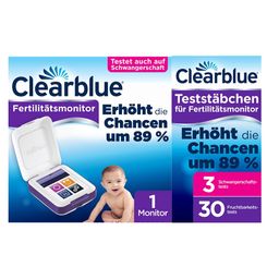 Clearblue ADVANCED Fertilitätsmonitor Teststäbchen + Clearblue ADVANCED Fertilitätsmonitor - Jetzt 50€ Cashback sichern